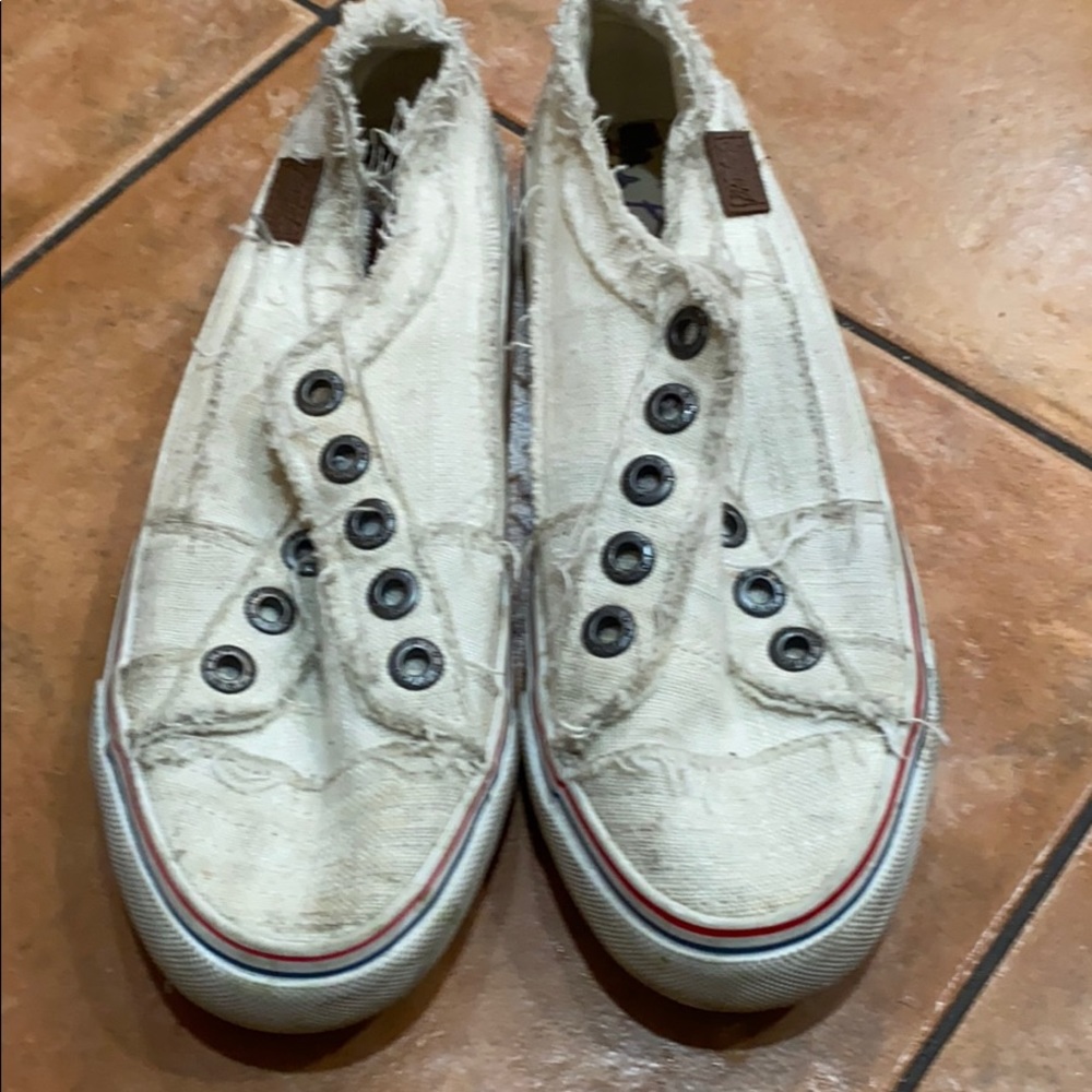 Used sneakers